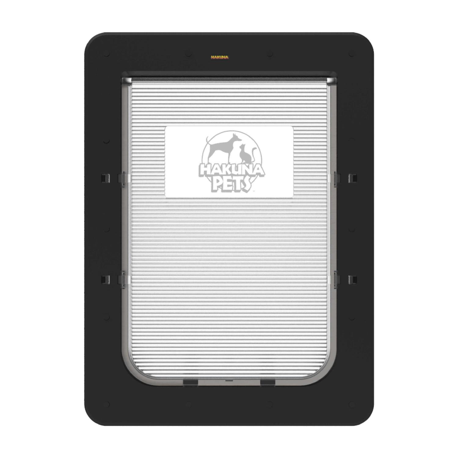 Hakuna Pets White Super Tough Pet Door