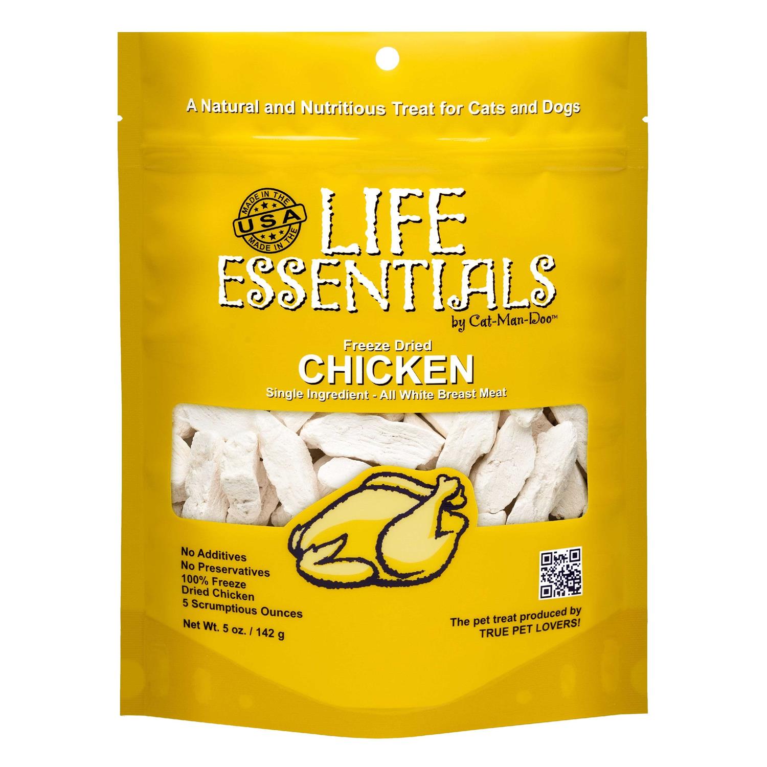 Cat-Man-Doo Life Essentials Freeze Dried Chicken