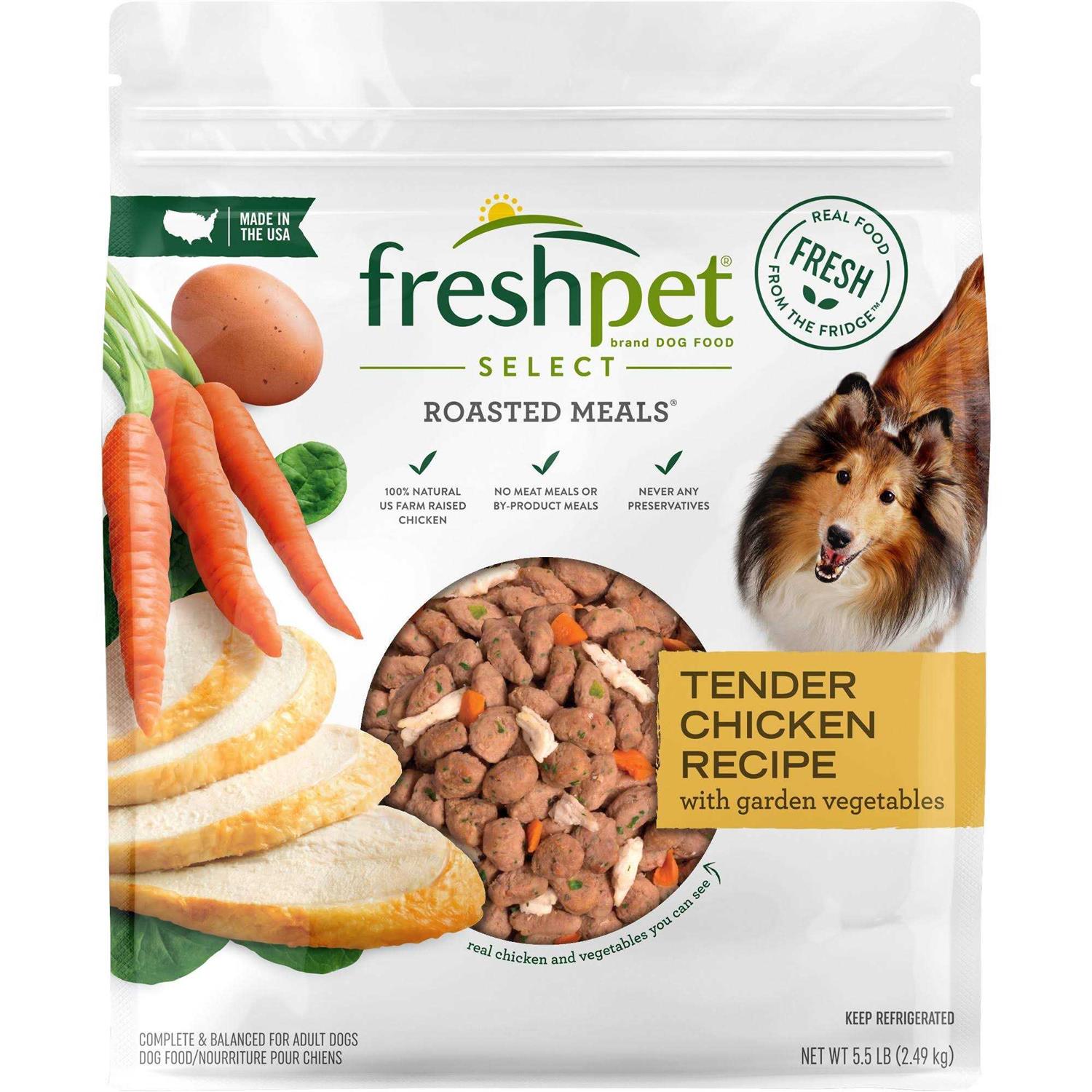 Freshpet Select Dog Food Tender Chicken Recipe