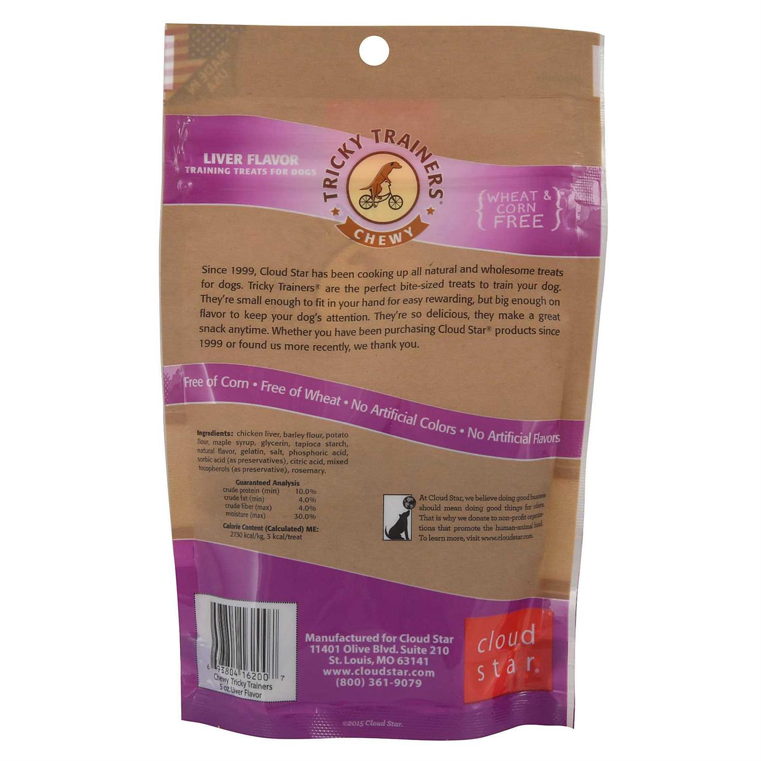 Cloud Star Chewy Tricky Trainers Dog Treats