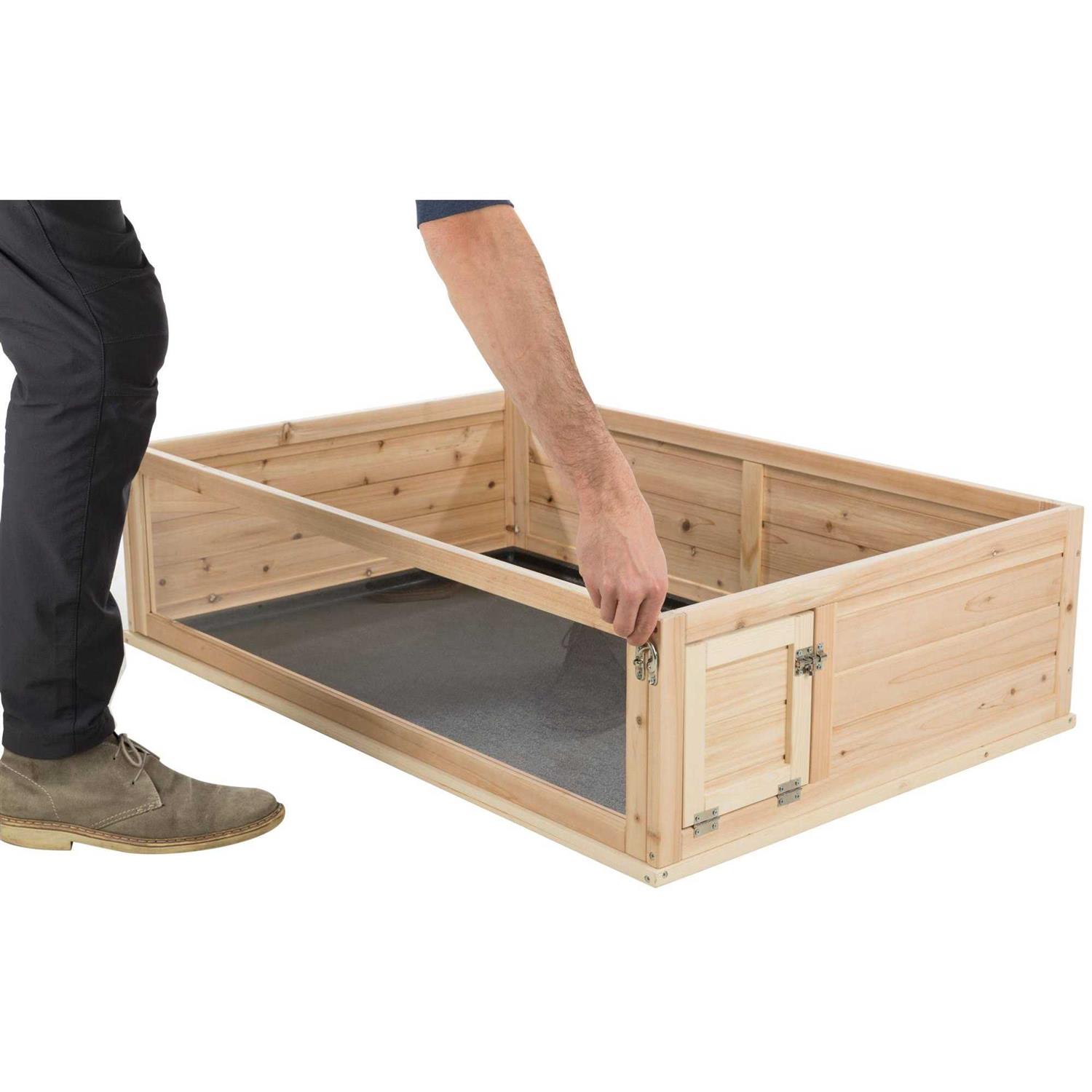 TRIXIE Small Animal Indoor Wooden Run with a View