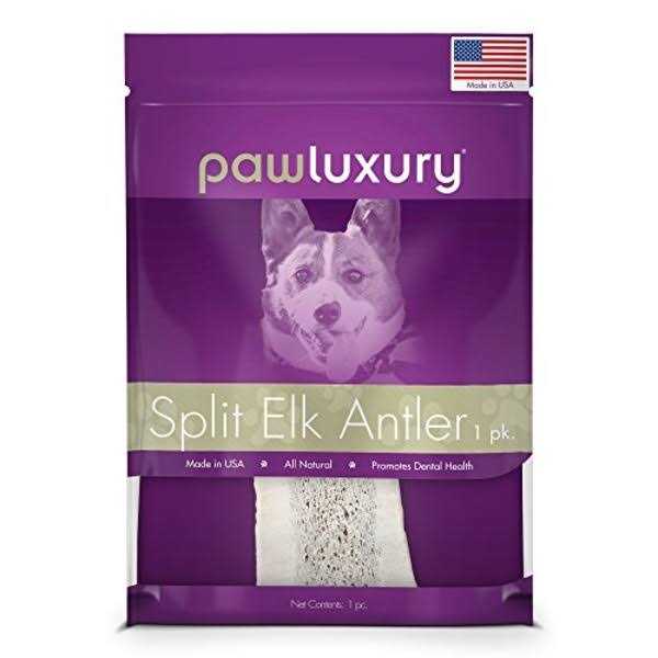 Paw Love Split Elk Antler Rawhide Dog Treats