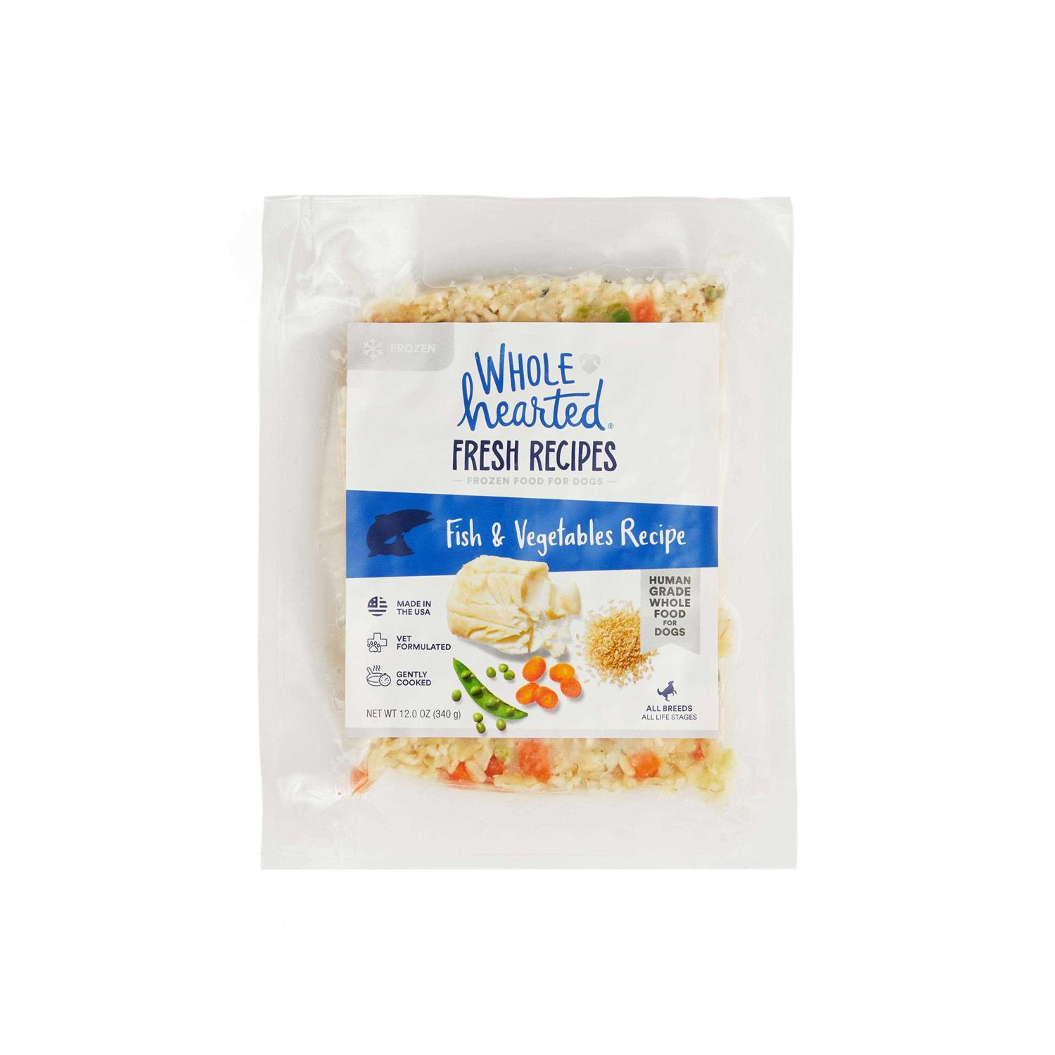 WholeHearted Fish & Vegetables Frozen Dog Food