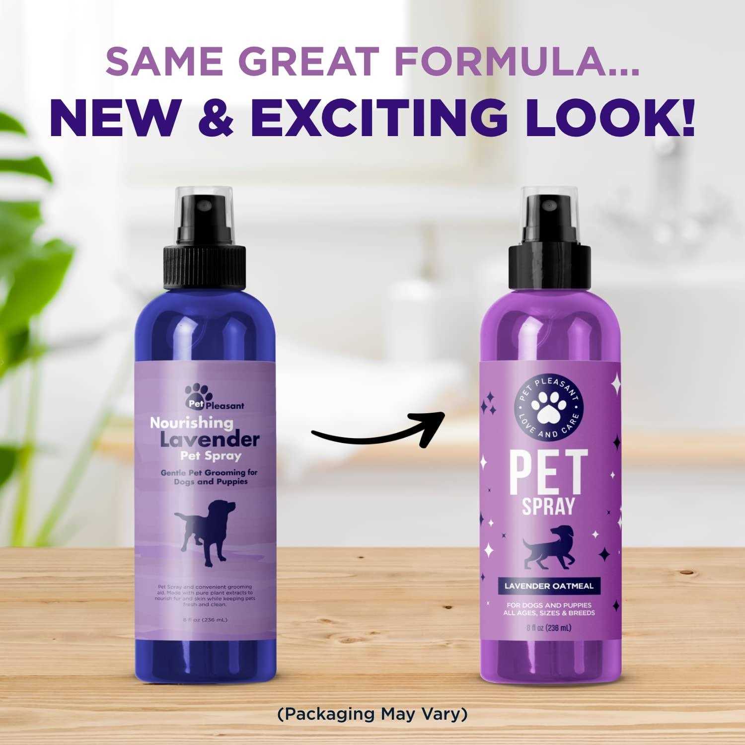 HONEYDEW Lavender Oil Dog Deodorizing Spray Dog Spray for Smelly Dogs and Puppies and Dog Calming Spray with Lavender Essential Oil