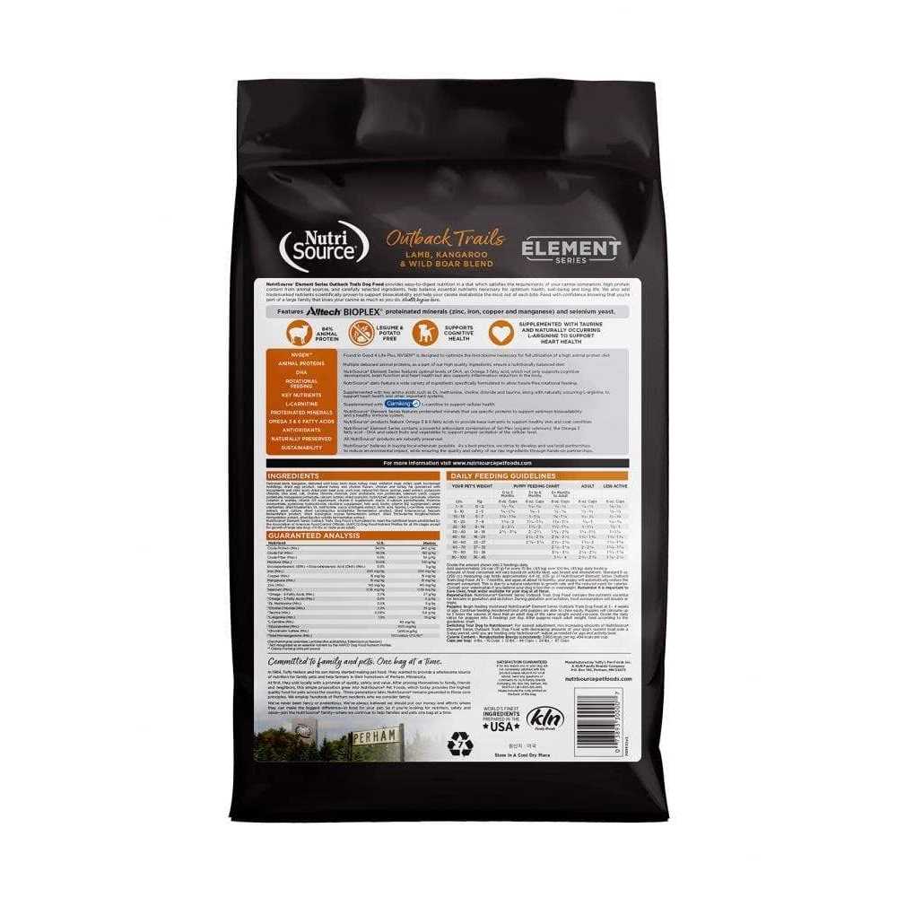 NutriSource Dog Element Series Outback Trails