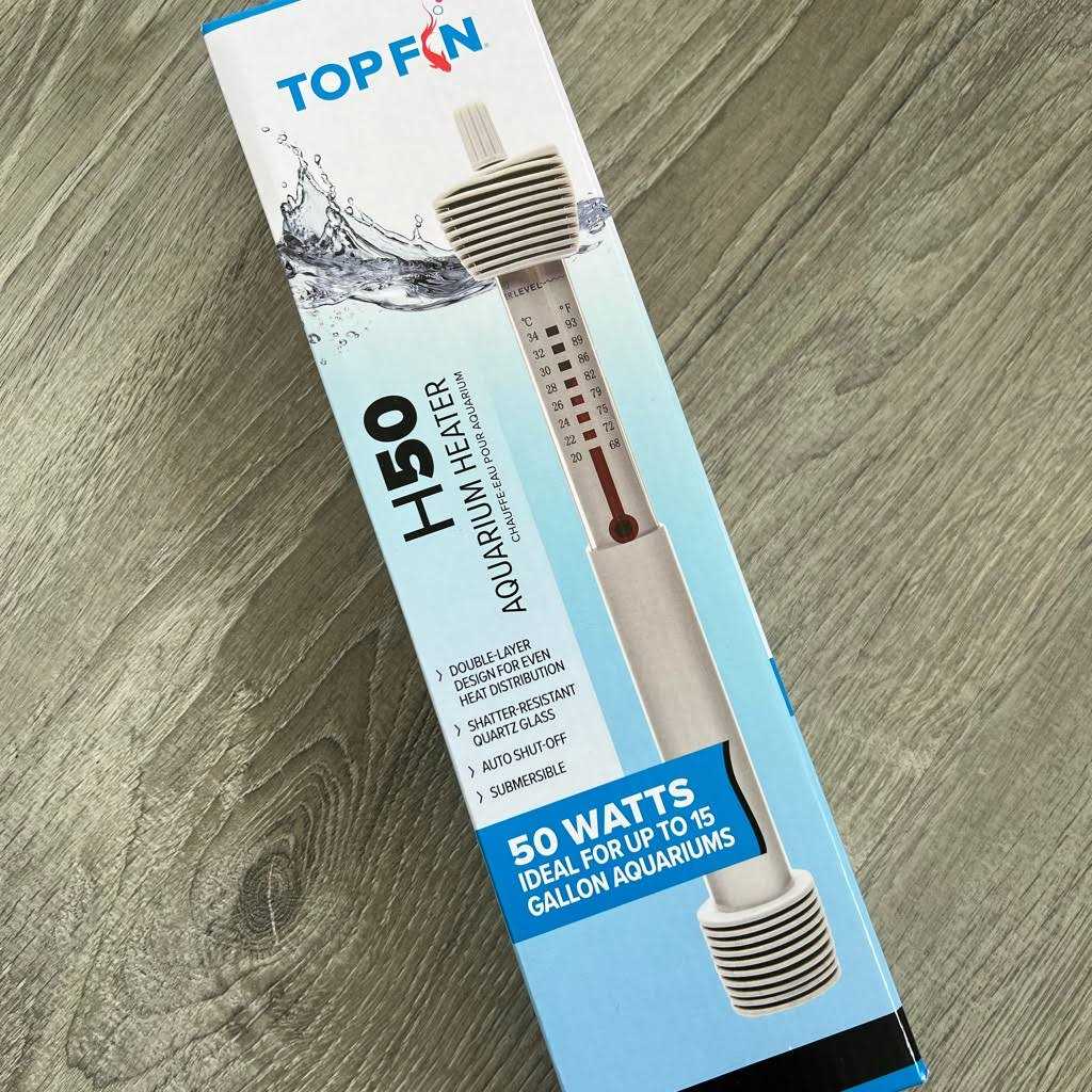 Top Fin Submersible Aquarium Tank Heater