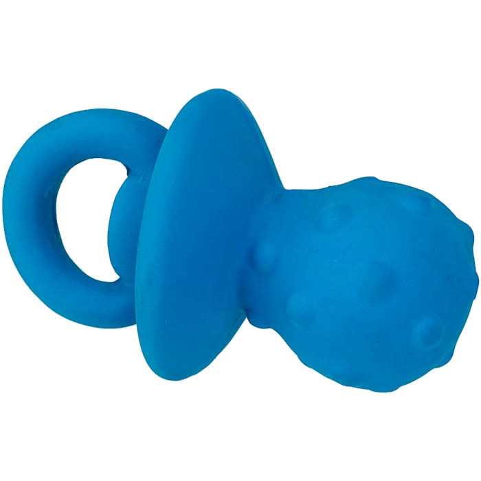 Multipet 4 Latex Pacifier Dog Toy