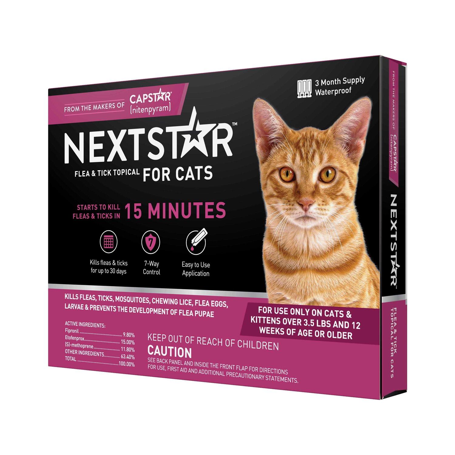 Nextstar Flea and Tick Topical for Cats