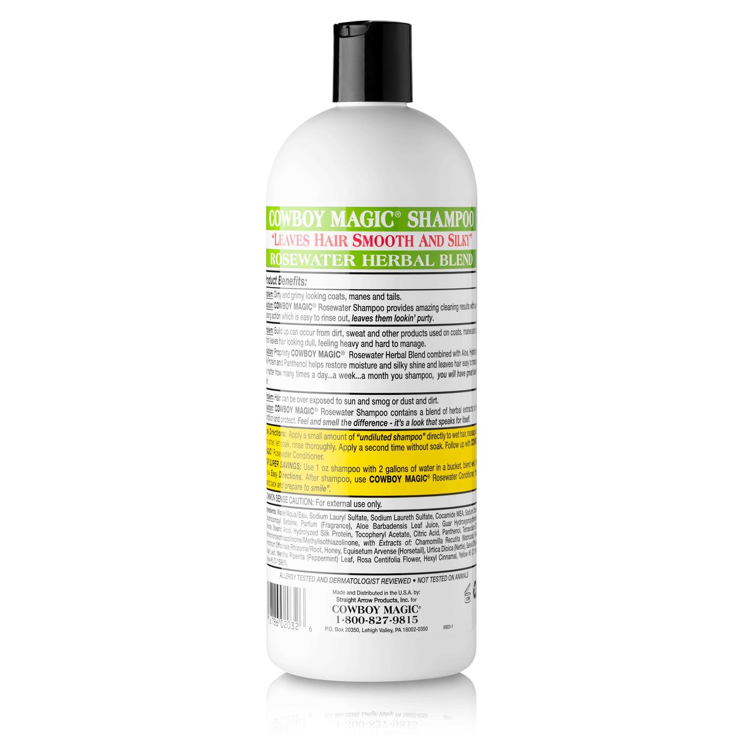 Cowboy Magic Rosewater Shampoo