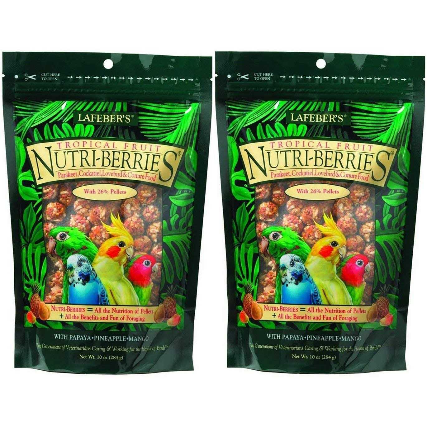 Lafeber Tropical Fruit Nutri-Berries Parrot Food