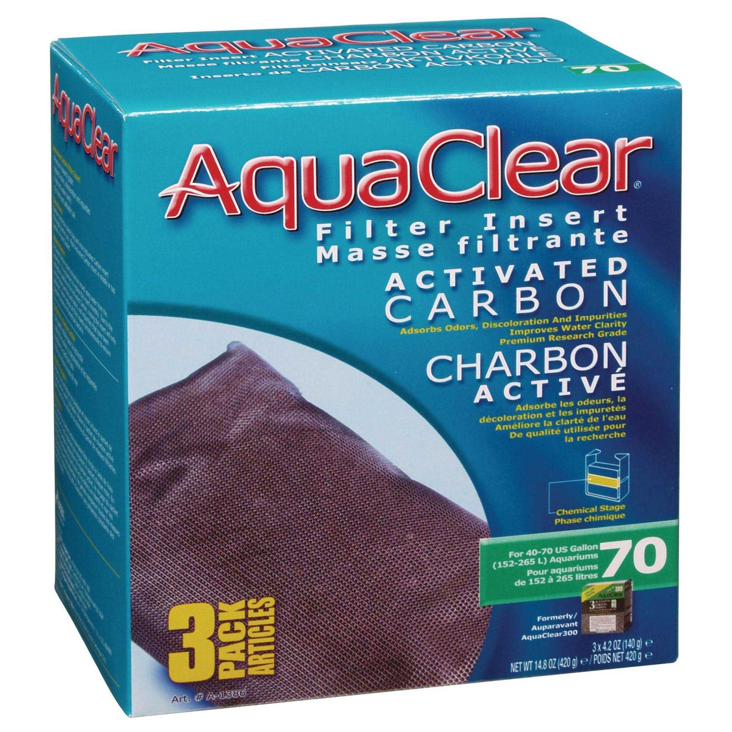 Aquaclear Activated Carbon Filter Insert