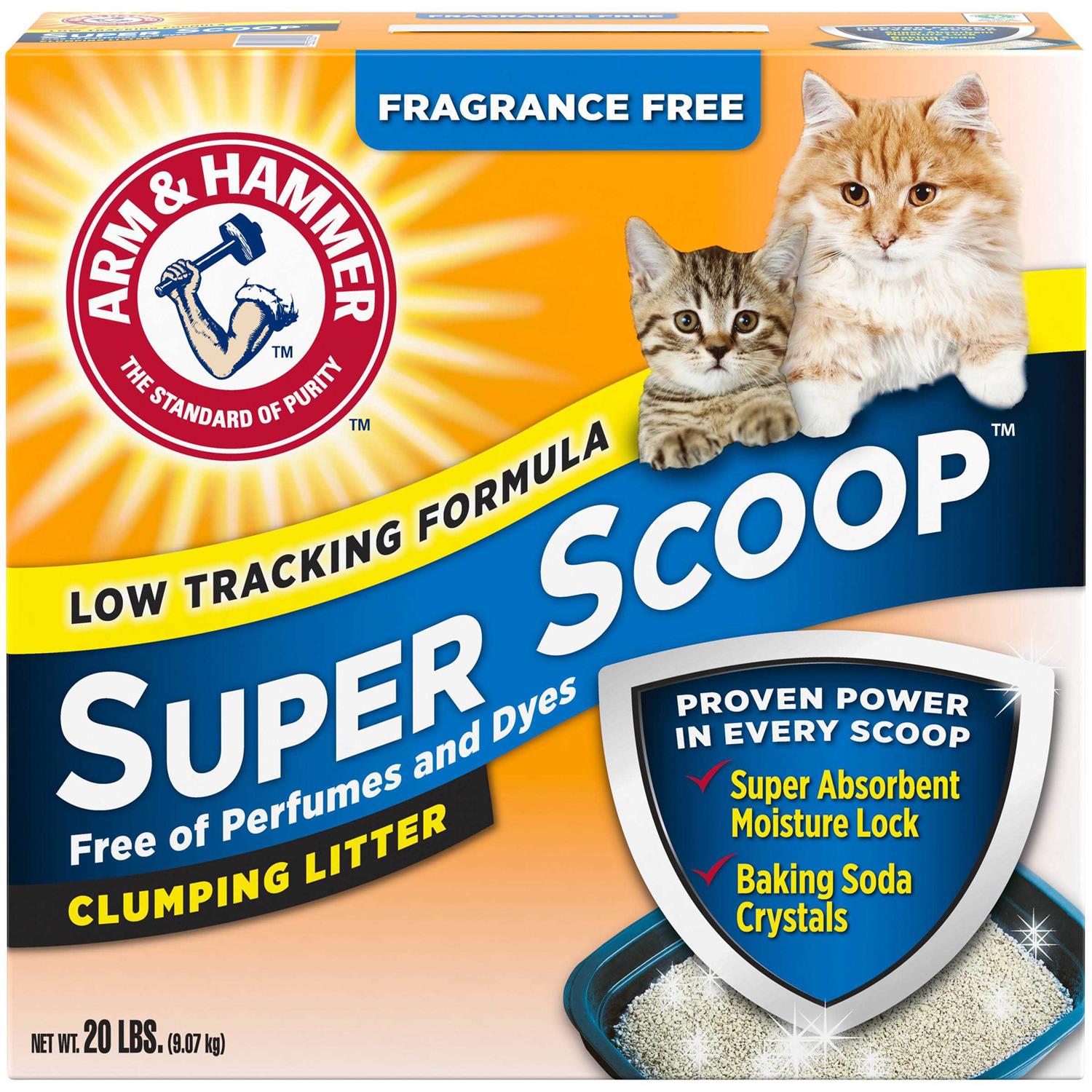 Arm Hammer Super Scoop Clumping Litter