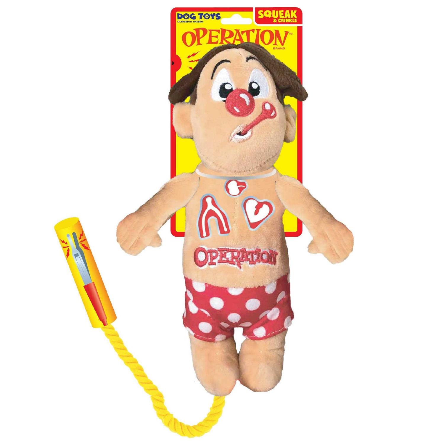 Hasbro Operation with Rope Dog Toy