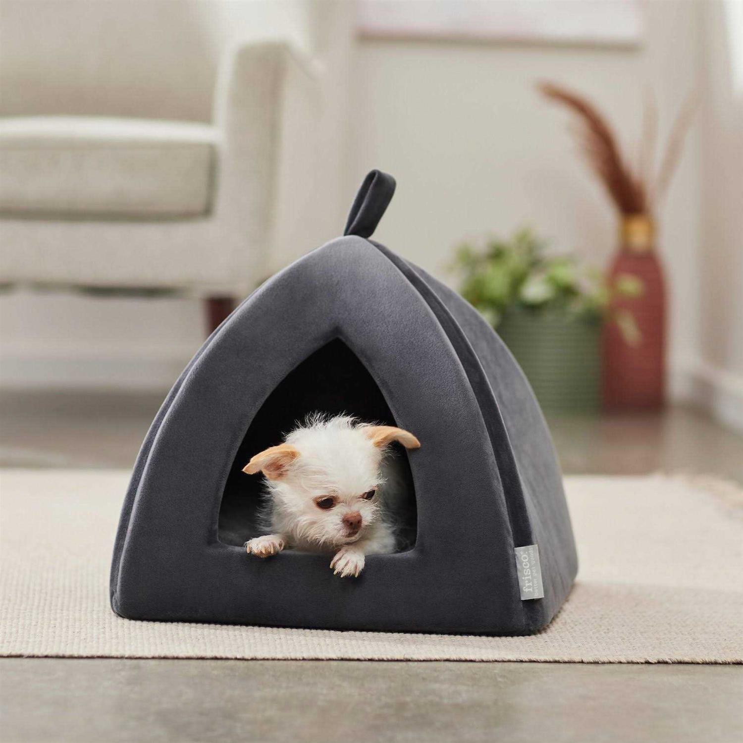 Frisco Covered Tent Cat & Dog Bed
