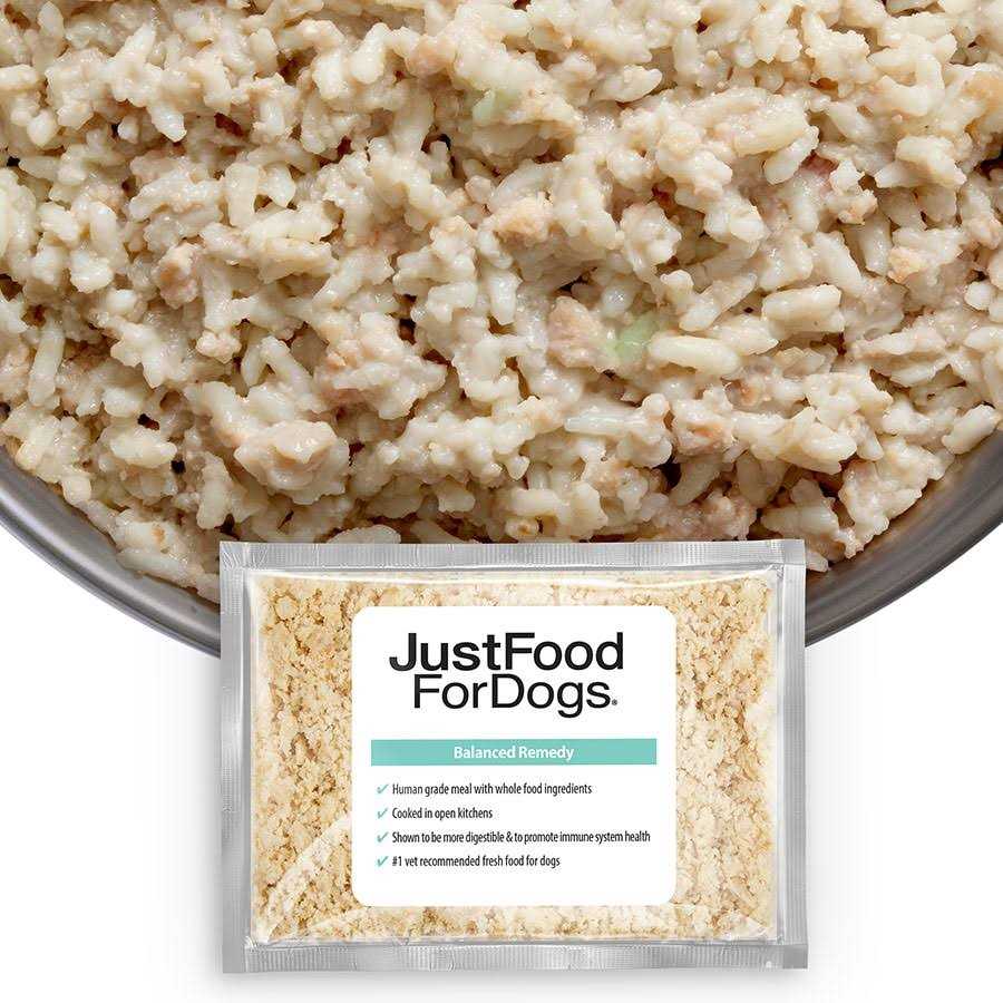 JustFoodForDogs Diets Balanced Remedy Frozen Dog Food