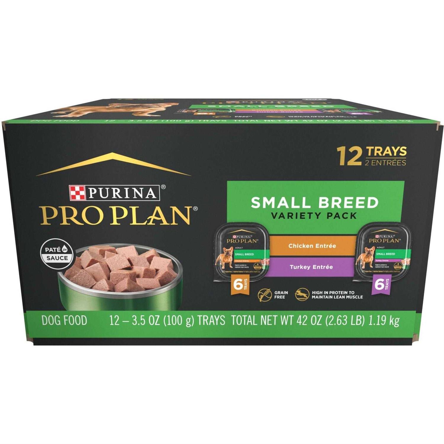 Purina Pro Plan Focus Small Breed Entree Adult Wet Dog Food