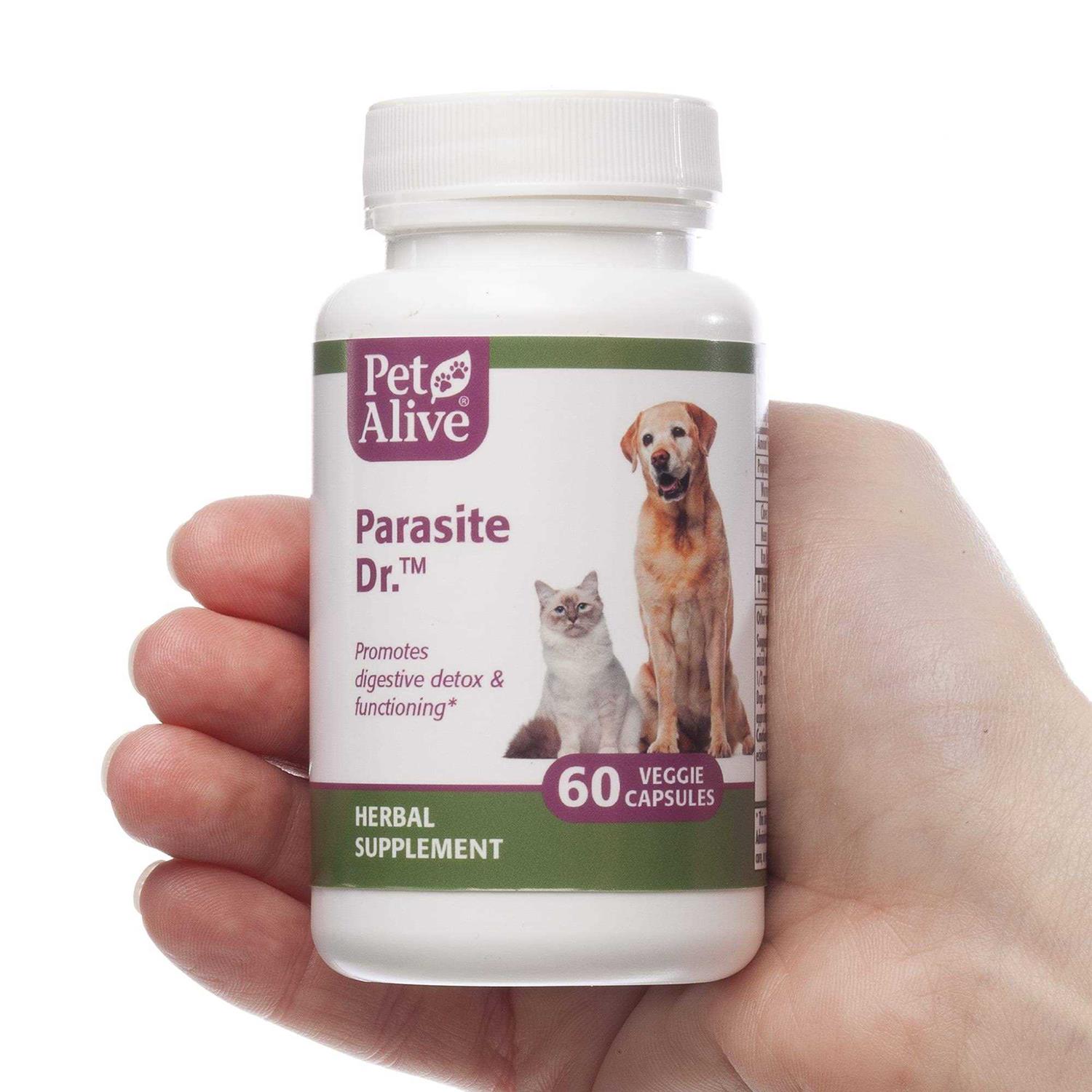 PetAlive Parasite Dr. for Cat & Dog Digestive Detoxification