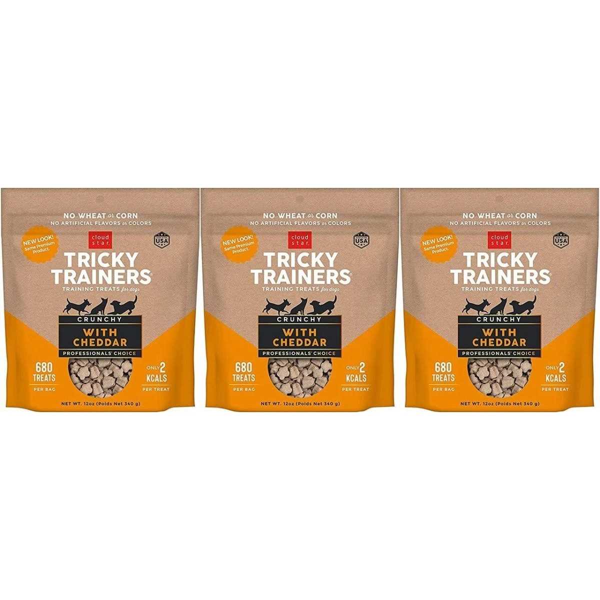 Cloud Star Crunchy Tricky Trainers Dog Treats