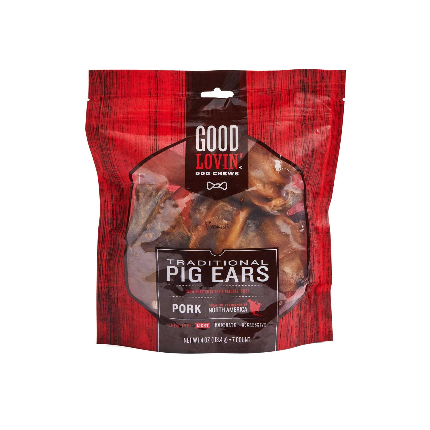 Good Lovin’ Pig Ear Dog Chew
