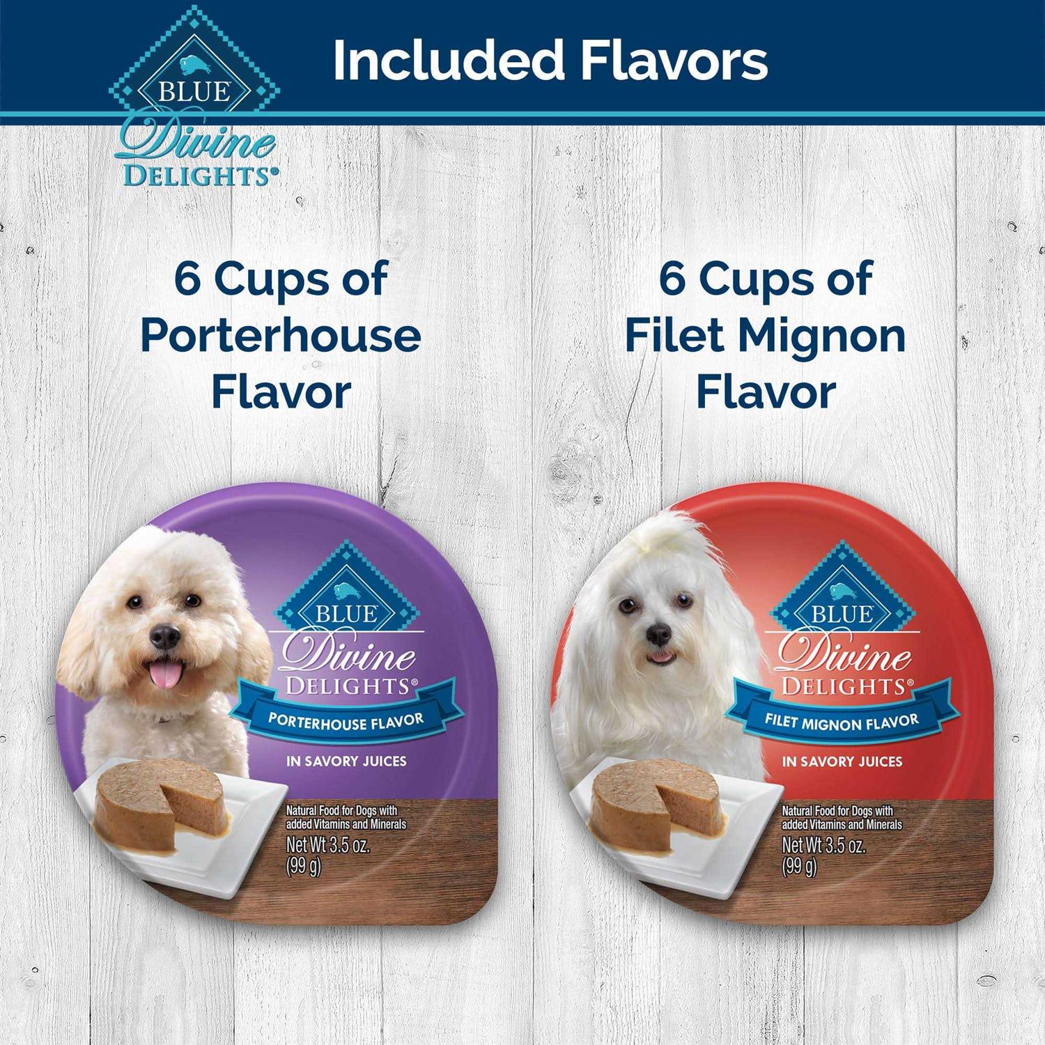 Blue Buffalo Delights Filet Mignon & Porterhouse Wet Dog Food