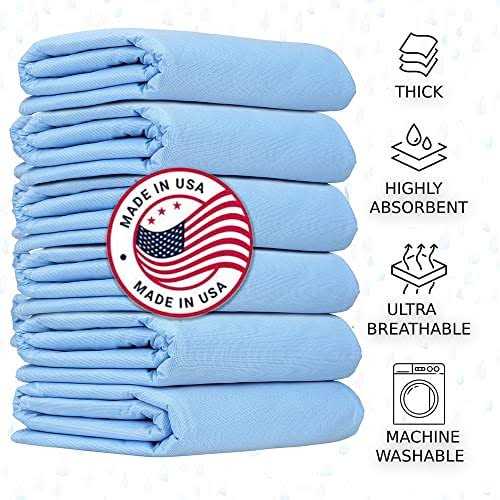 Wave Washable Underpads Pack of 4 Large Bed Pads 34 x