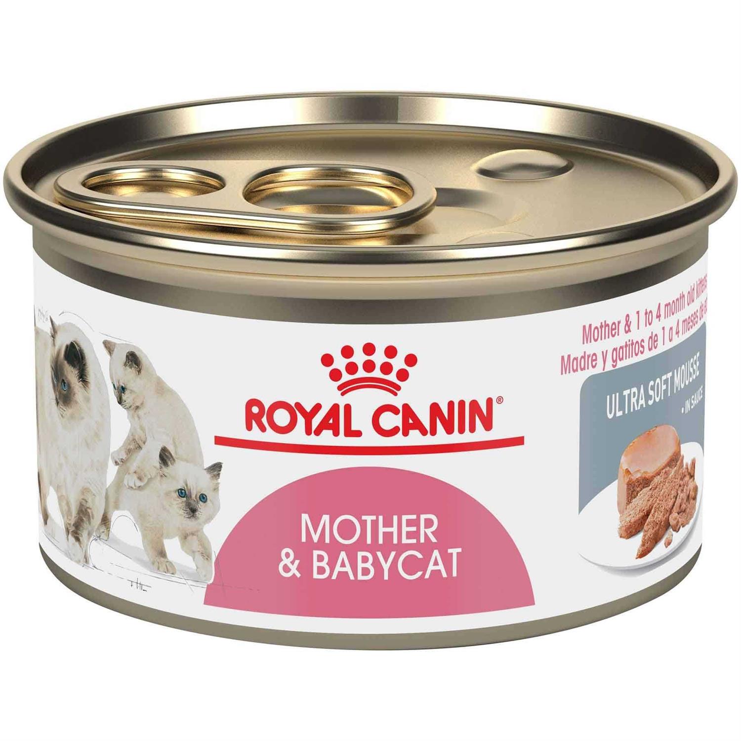 Royal Canin Mother & Babycat Ultra-Soft Mousse in Sauce Wet Cat Food