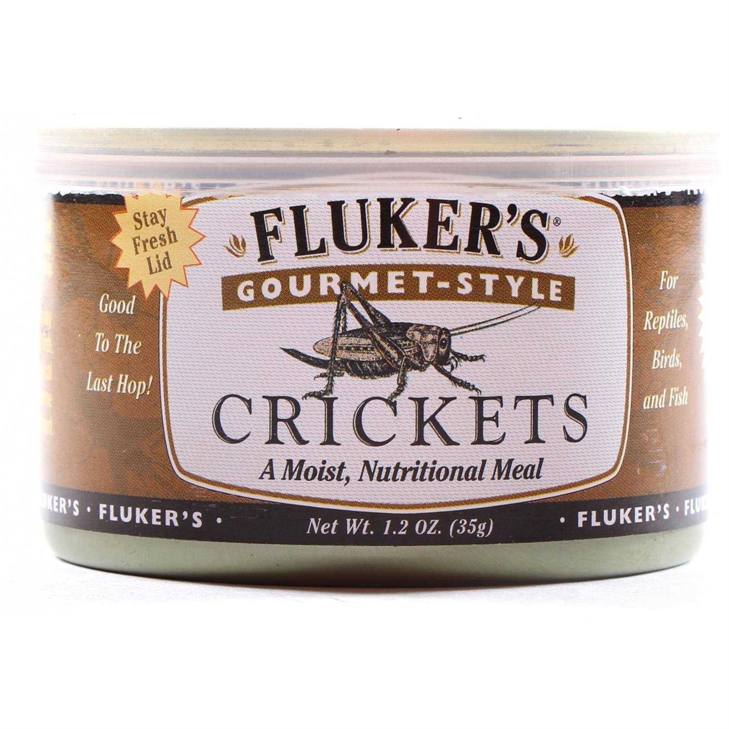 Fluker’s Gourmet Style Canned Crickets