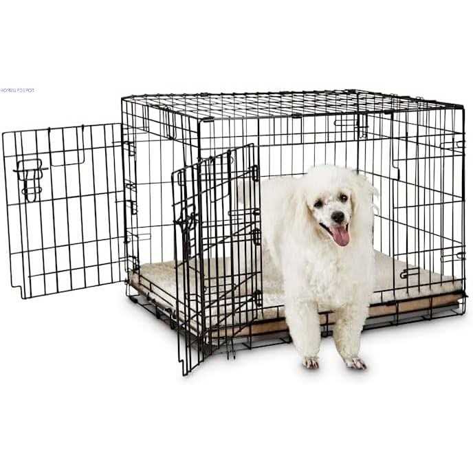 EveryYay Going Places 2-Door Folding Dog Crate