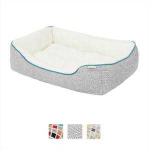 Frisco Sherpa Bolster Cat & Dog Bed
