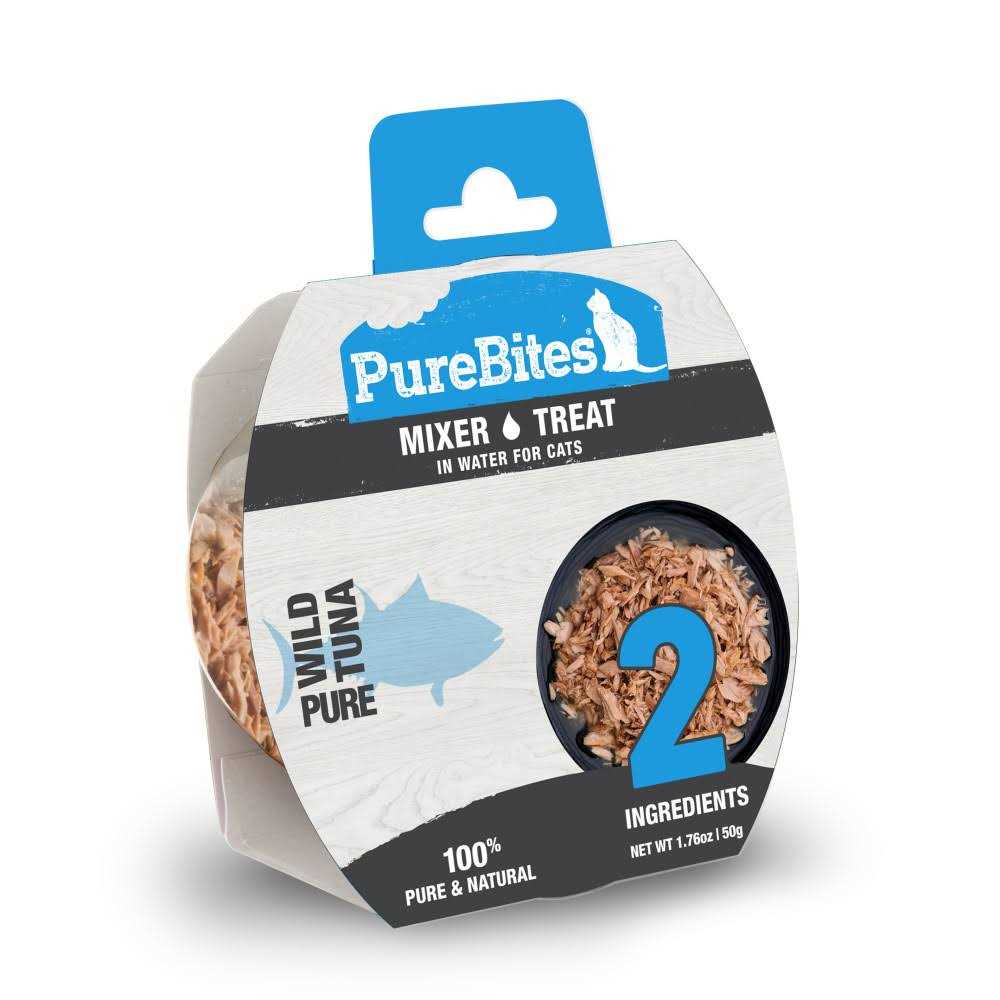PureBites Mixers Wild Skipjack Tuna in Water Cat Food