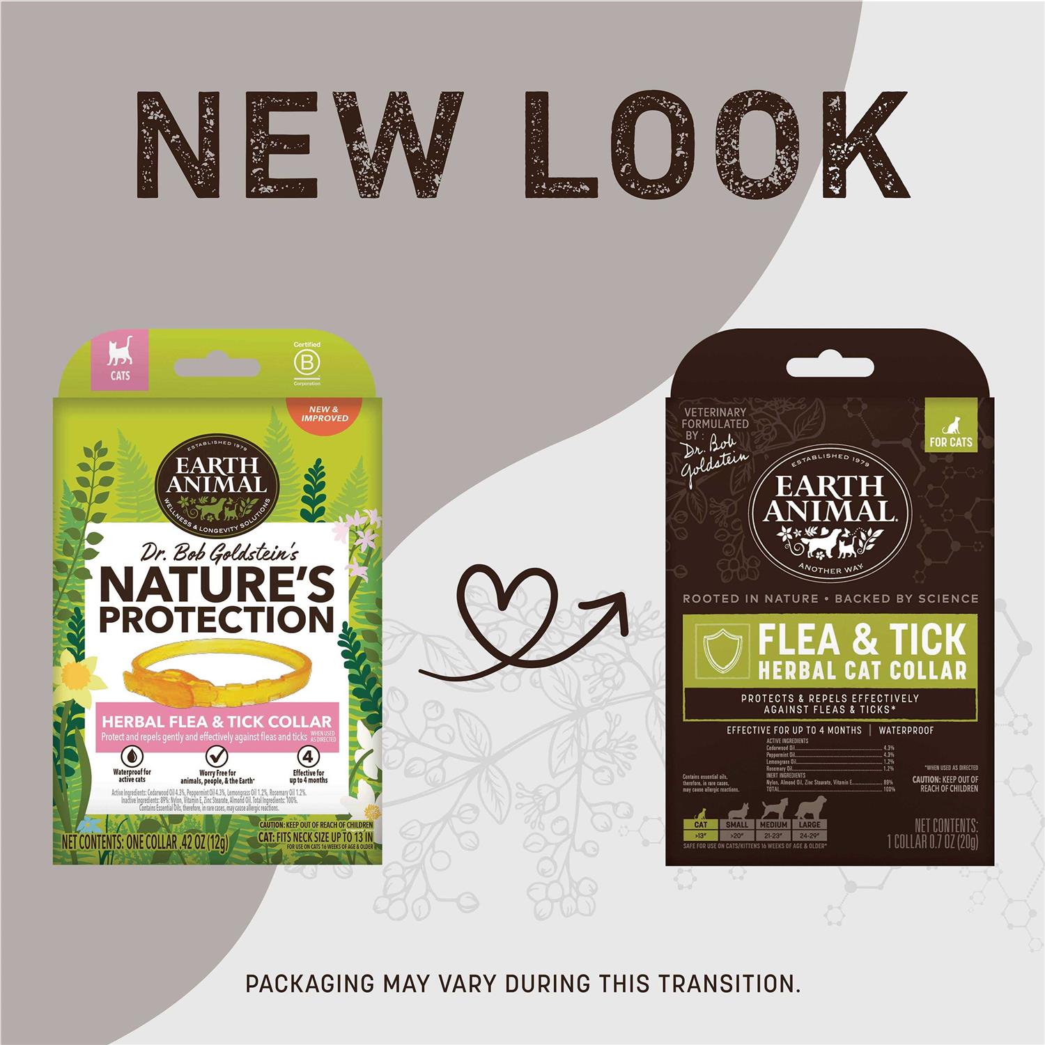 Earth Animal Herbal Flea & Tick Collar for Cats