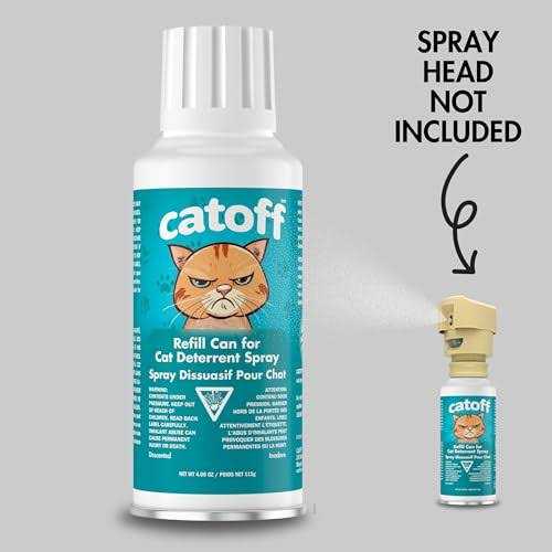 CatOFF Pack Refill Compatible with SSSCAT Indoor Cat Deterrent Spray System