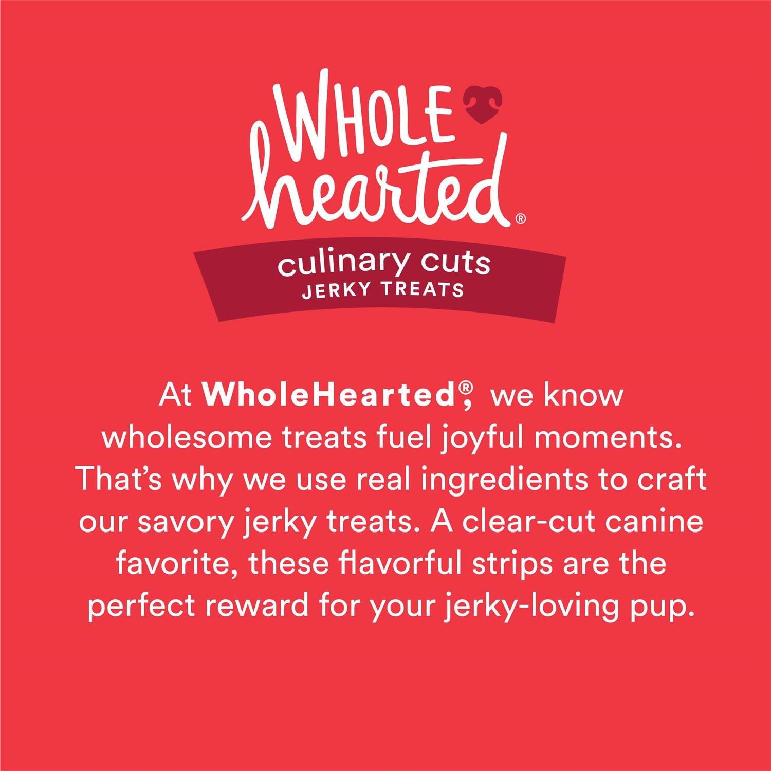 WholeHearted Culinary Cuts Recipe Jerky Dog Treats