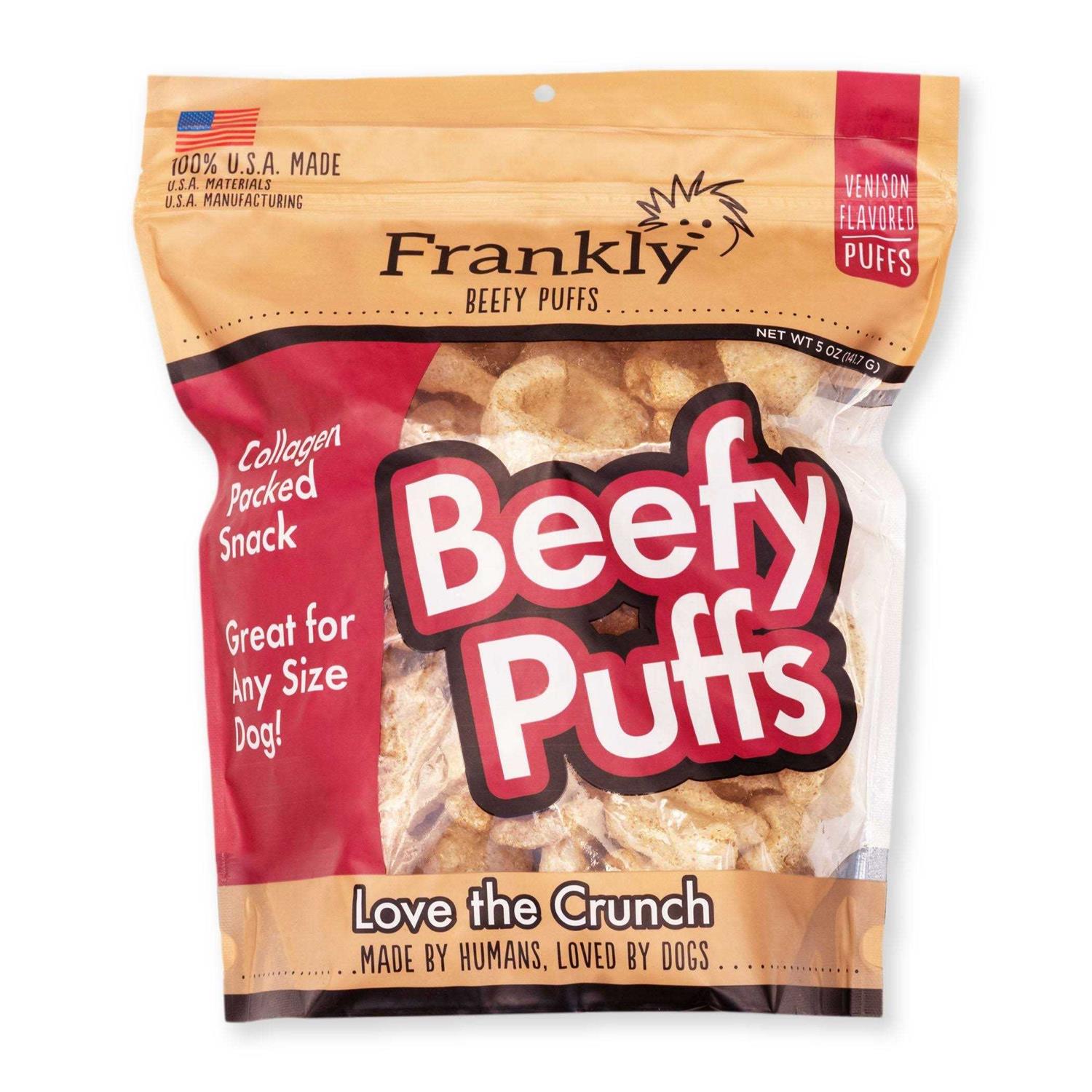 Frankly Beefy Puffs Dog Treats