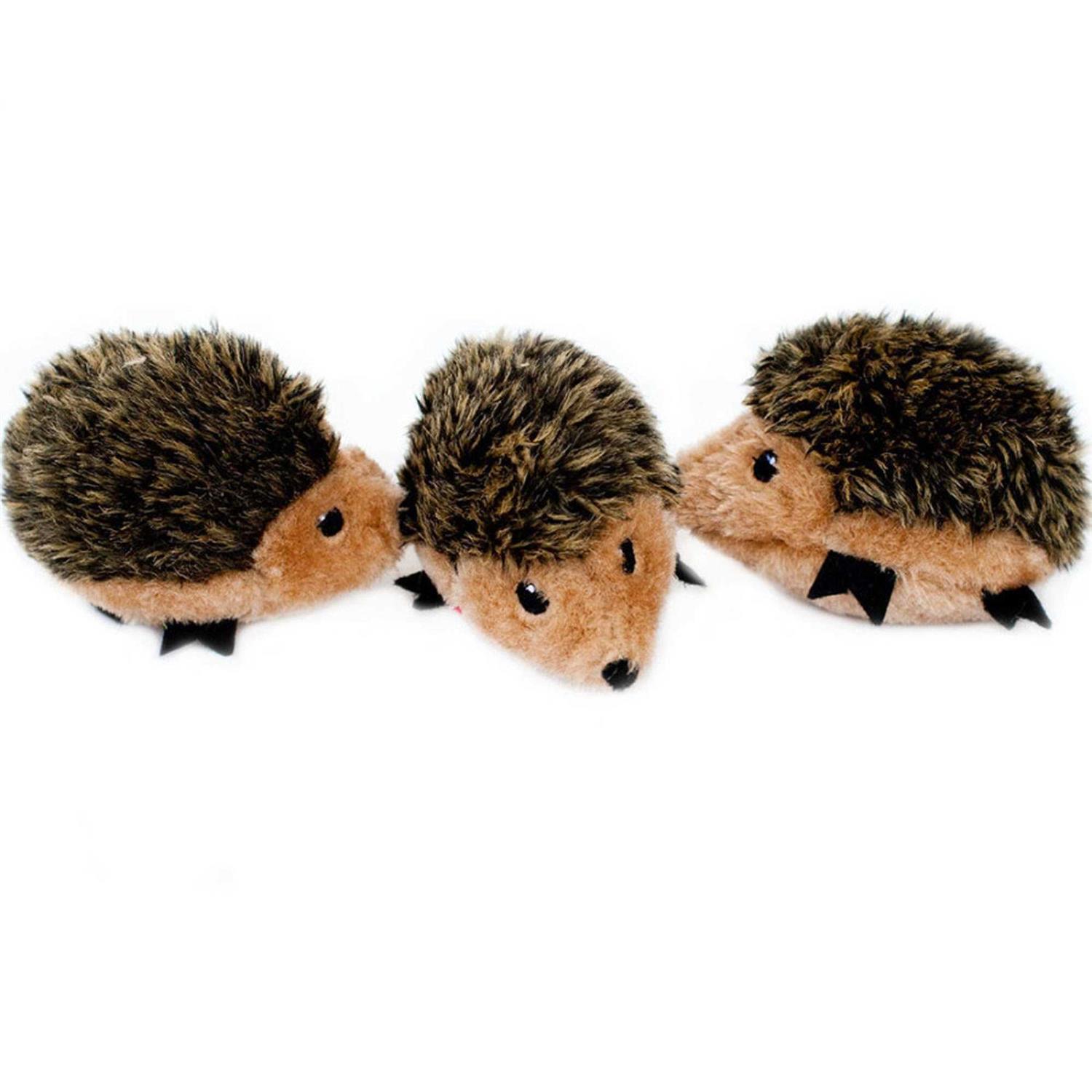 ZippyPaws Miniz Dog Toys Hedgehogs