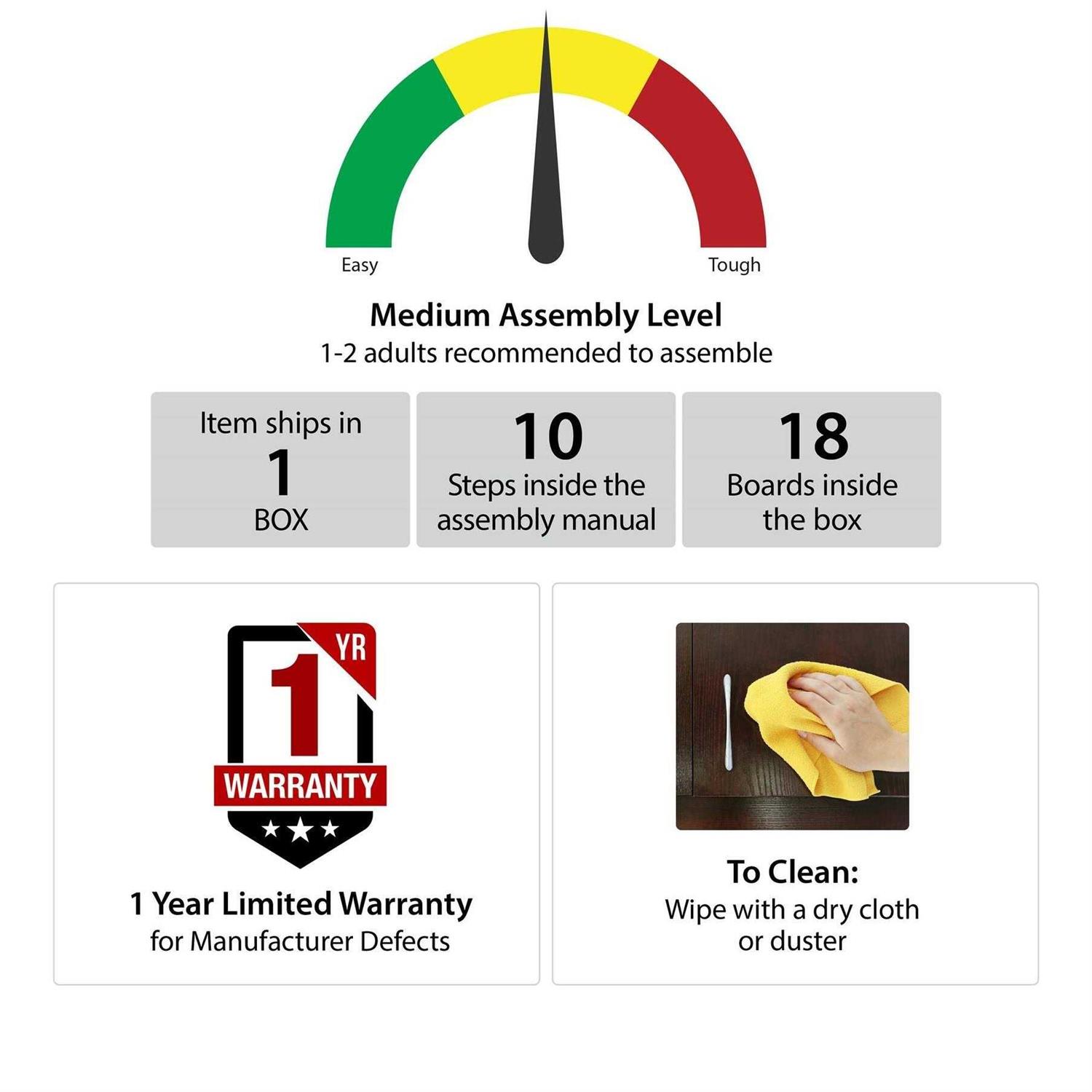 Ollie & Hutch Farmington 55 Gallon Aquarium Stand