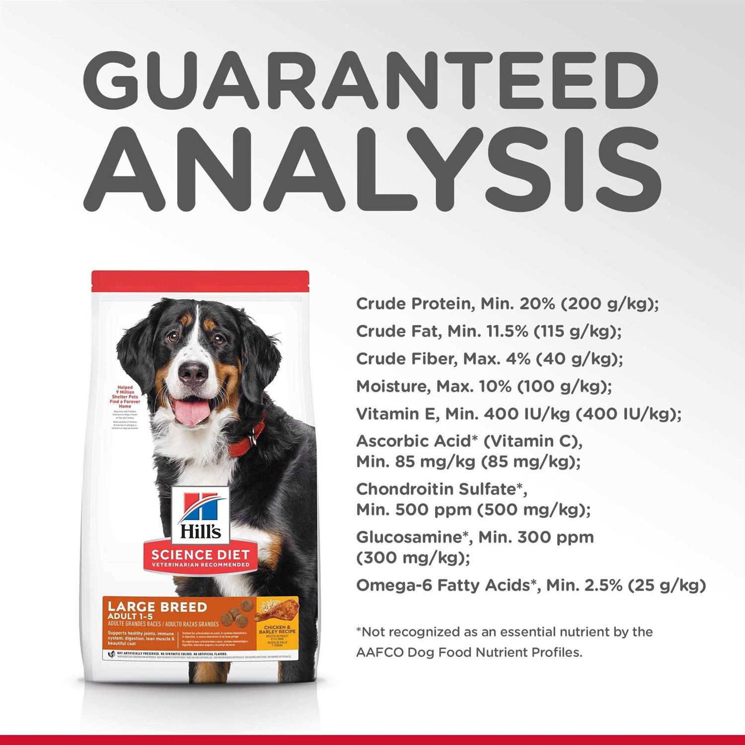 Hill’s Science Diet Adult Chicken & Barley Recipe Large Breed Dry Dog Food