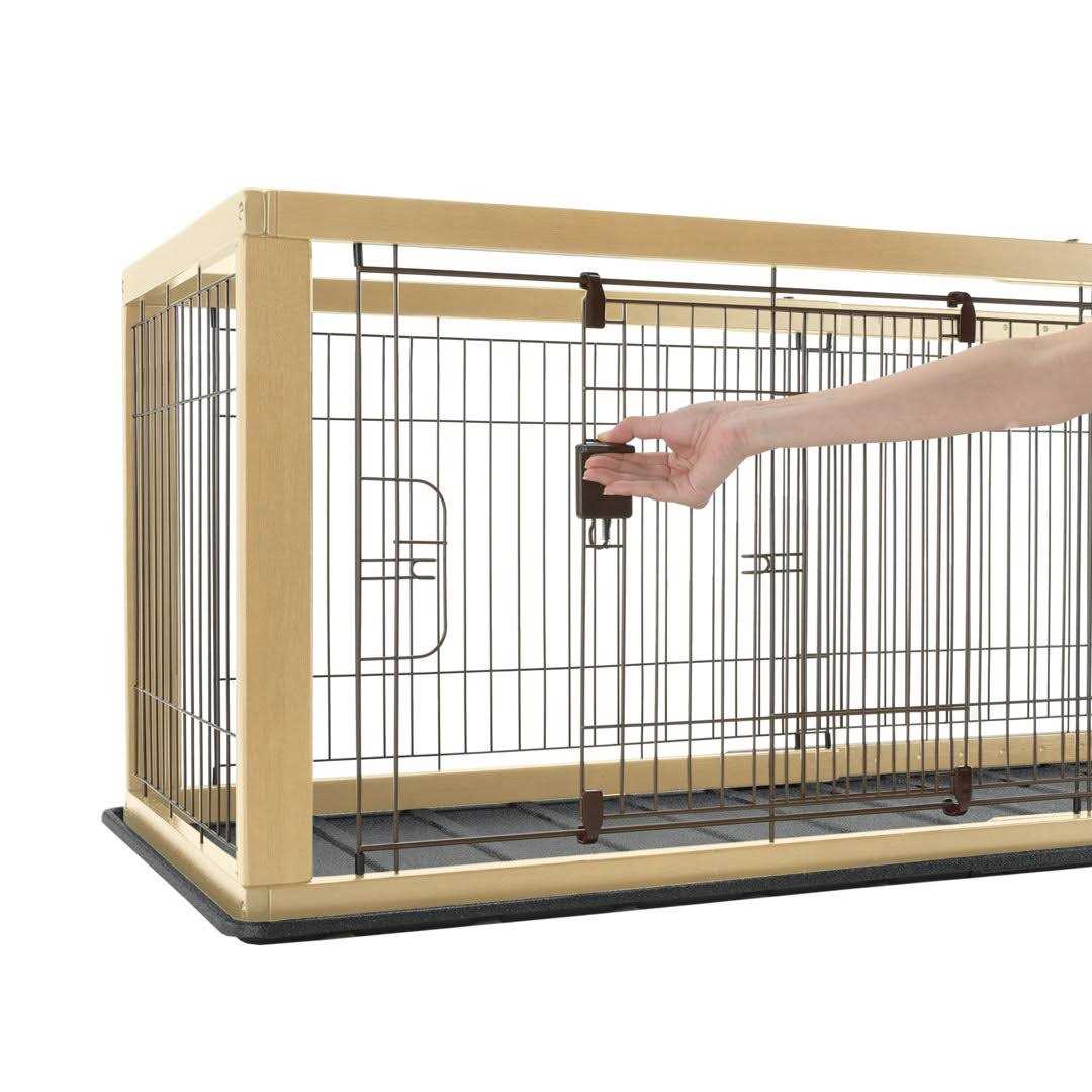 Richell Expandable Pet Crate