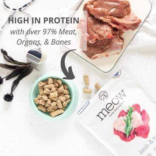 New Zealand Natural Pet Food Meow Lamb & King Salmon Freeze-Dried Cat Food