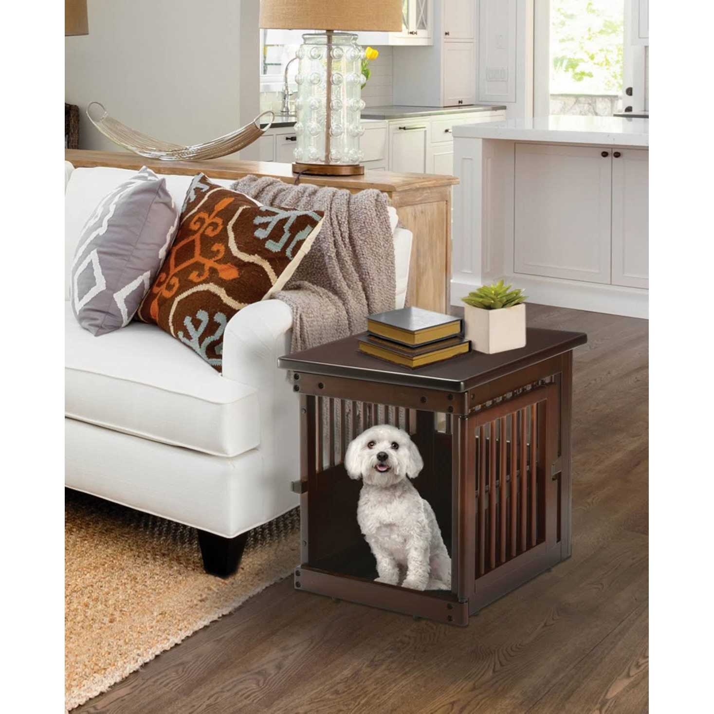 Richell Wooden End Table Crate