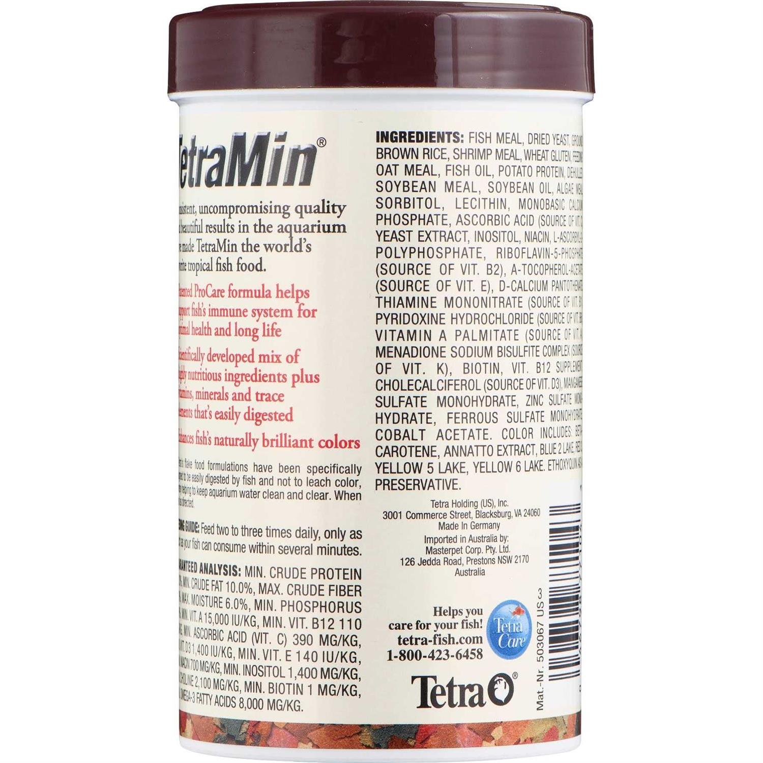 Tetra TetraMin Tropical Flakes Fish Food