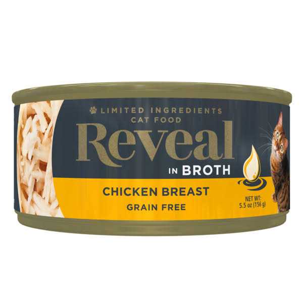 Reveal Natural Free Chicken Breast in Broth Wet Cat Food
