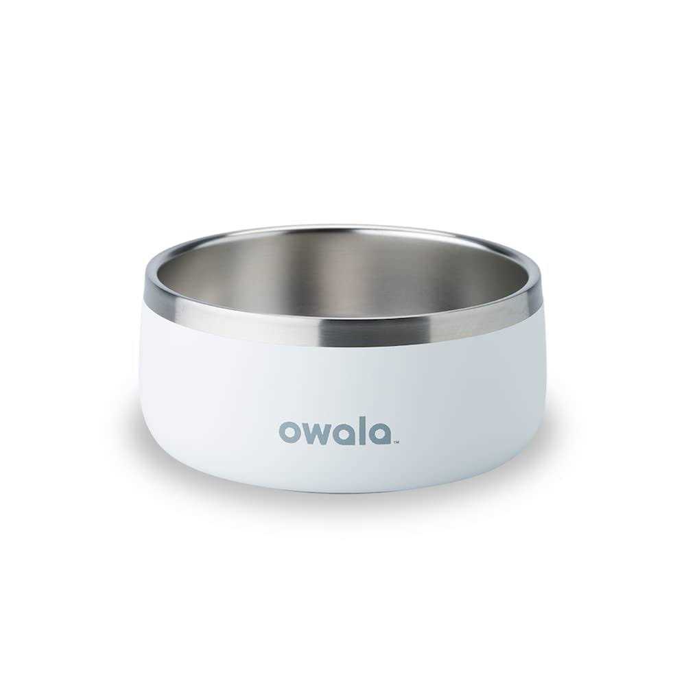Owala Pet Bowl Durable Stainless Steel Food & Water Bowl Pink