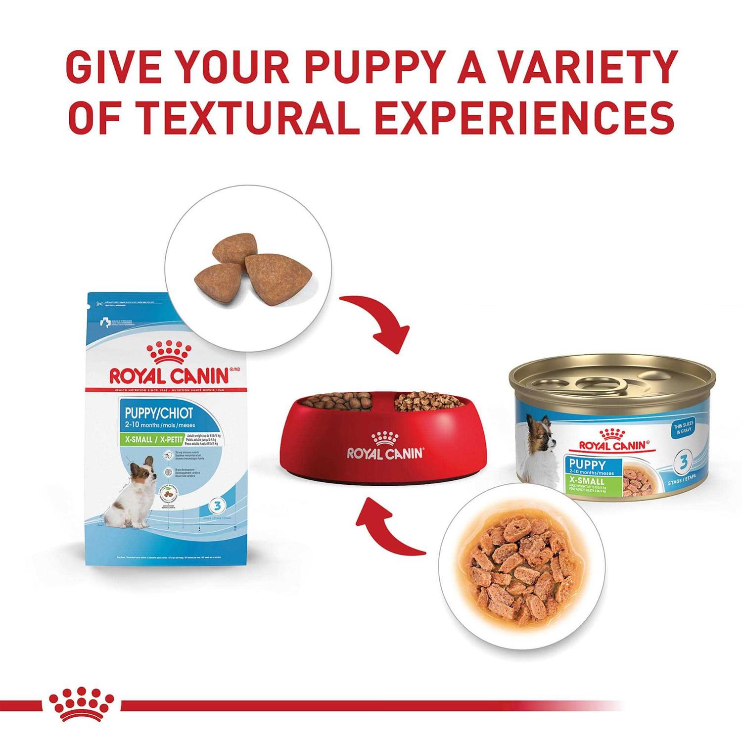 Royal Canin Size Health Nutrition Puppy Thin Slices in Gravy Wet Dog Food