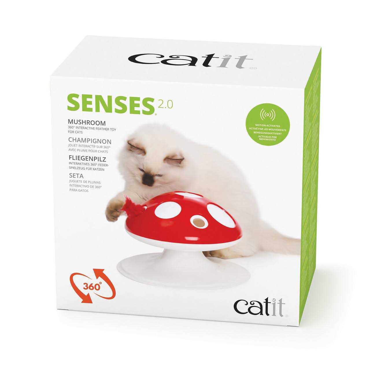Catit Senses Mushroom Interactive Cat Toy