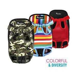 Pawaboo Pet Carrier Backpack Adjustable Pet Front Cat Dog Carrier Backpack Travel Bag