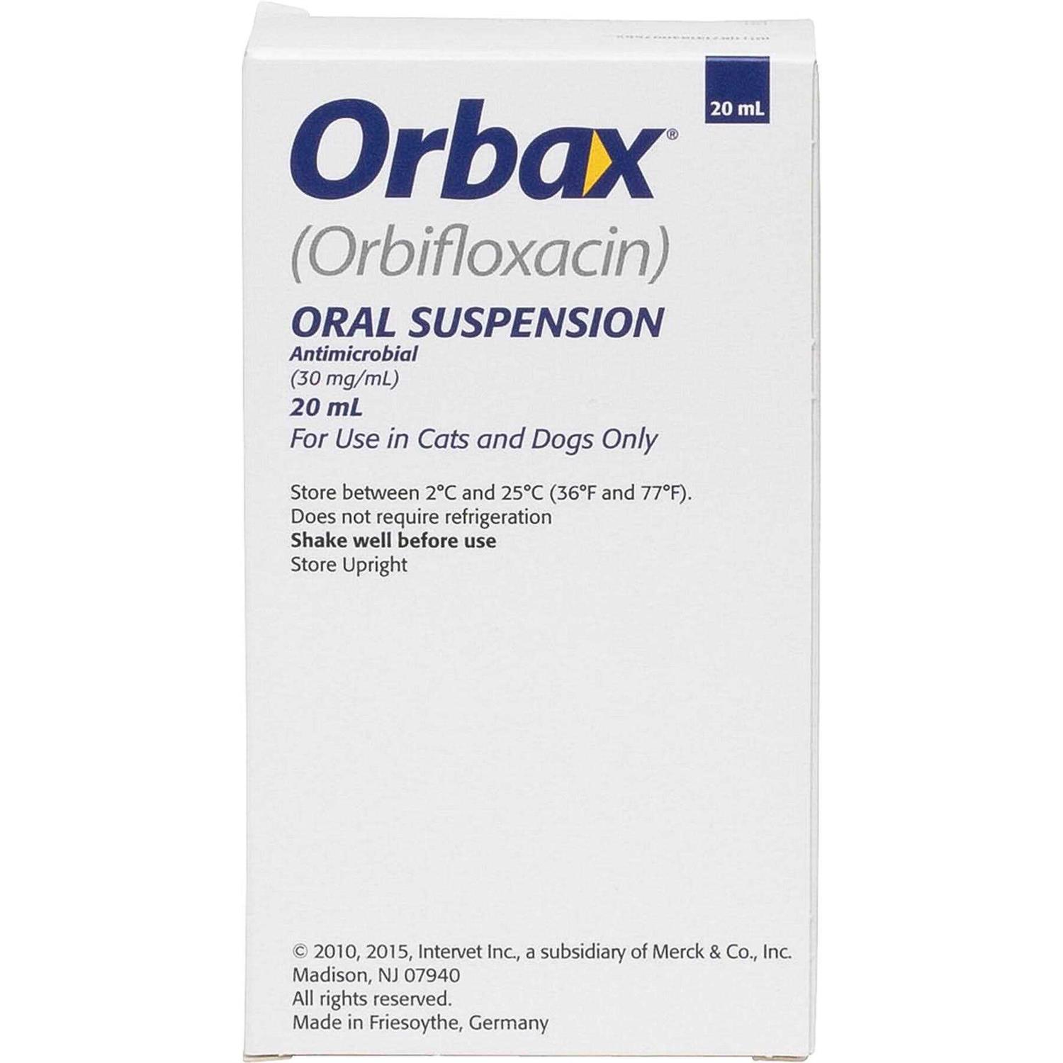 Orbax Oral Suspension for Dogs & Cats