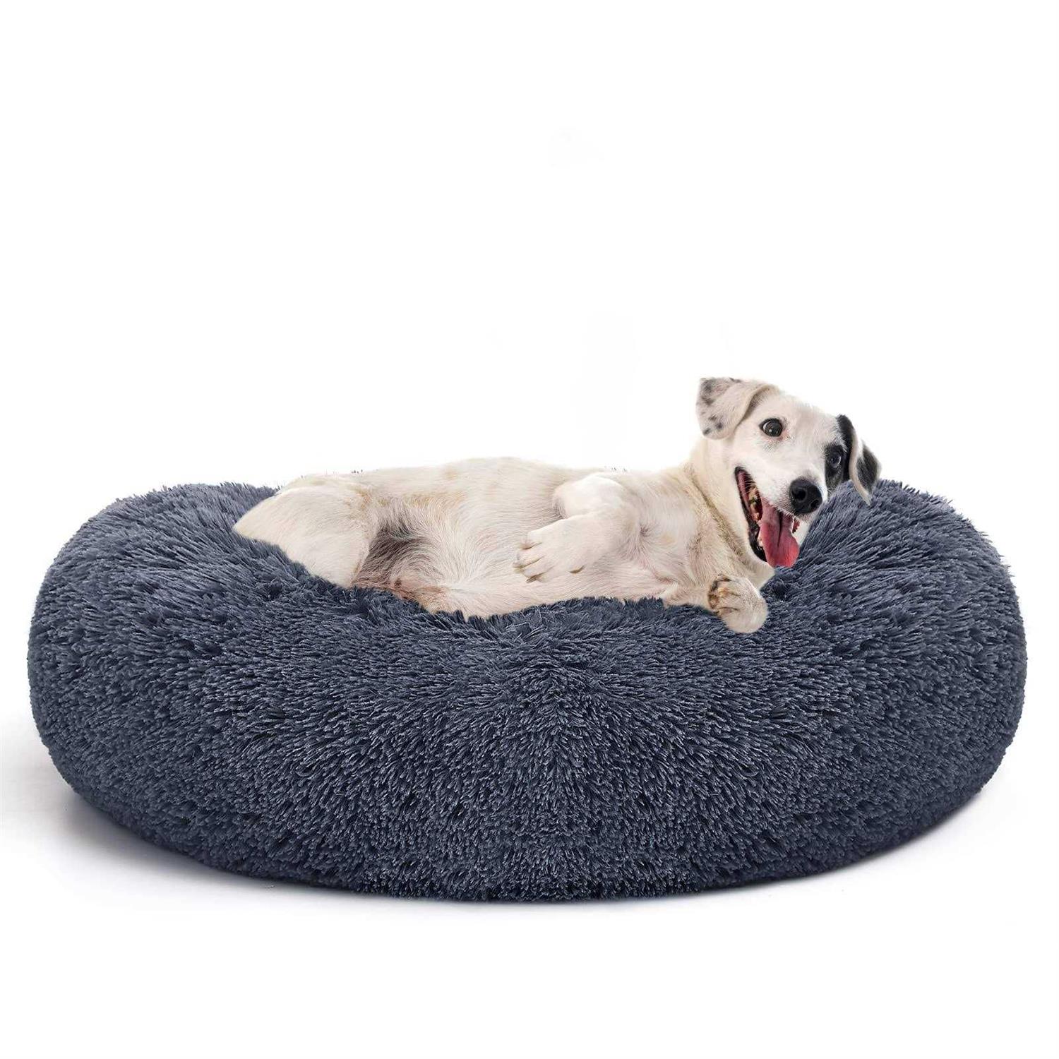 MIXJOY Orthopedic Dog Bed Comfortable Donut Cuddler Round Dog Bed Ultra Soft Washable Dog and Cat Cushion Bed