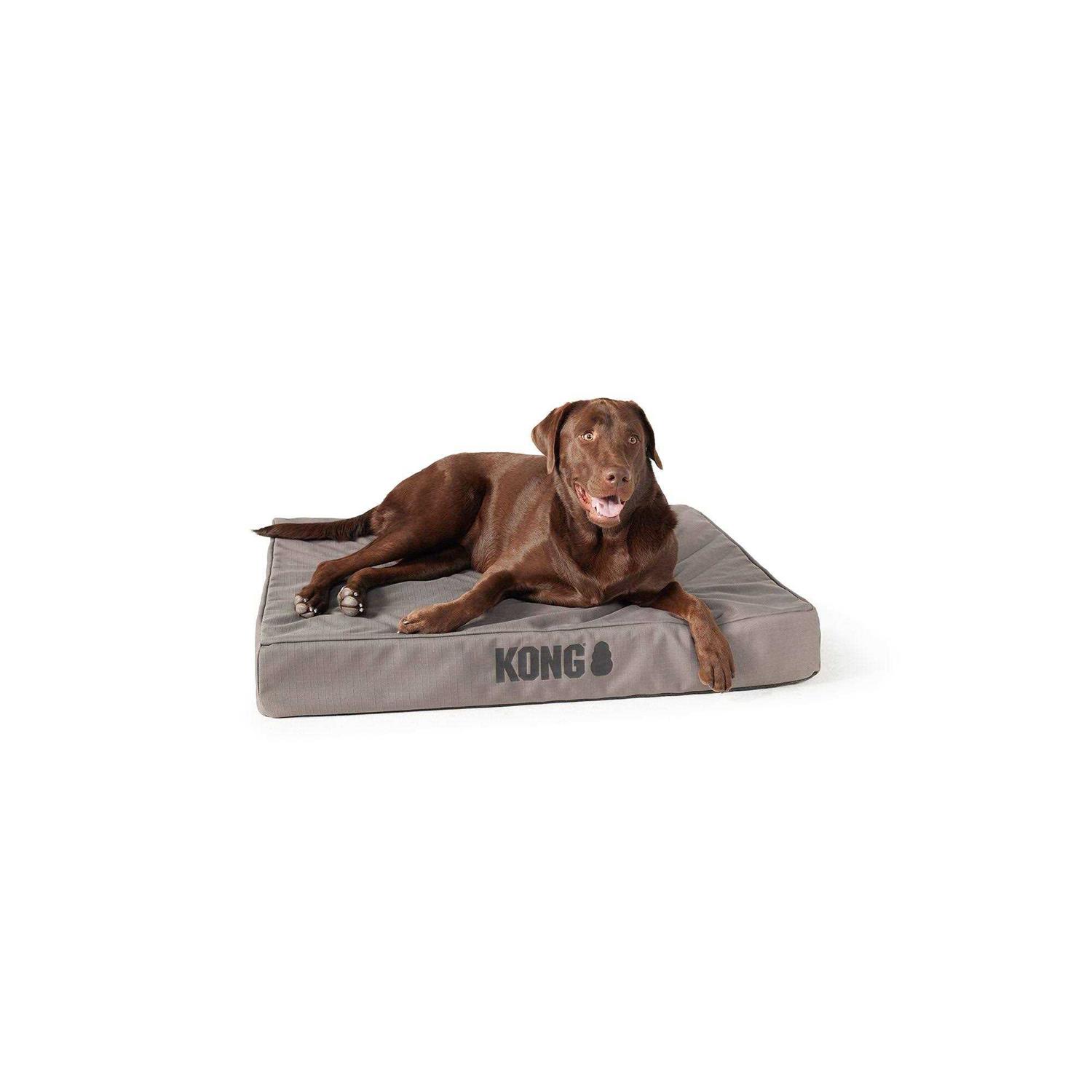 KONG Gray Orthopedic Mat Pet Bed 38 x30 x5