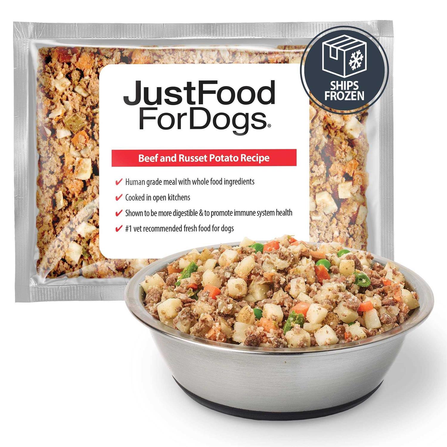 JustFoodForDogs Frozen Fresh Dog Food Human